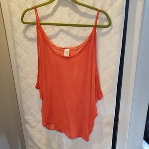 Free people coral tank